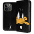 Looney Tunes Daffy Duck iPhone 15 Pro Folio Case